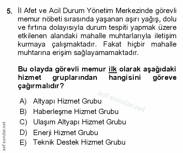 Soru 5