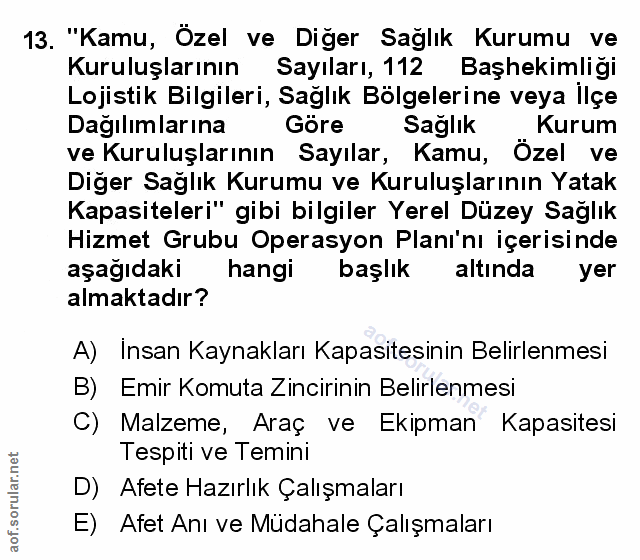 Soru 13