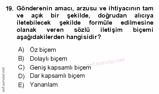 Soru 19