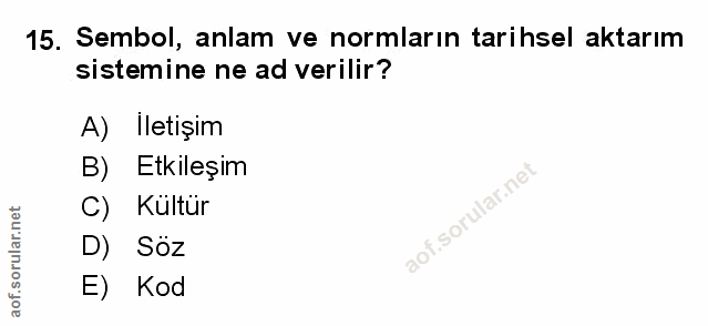 Soru 15