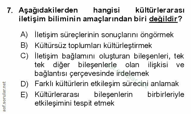 Soru 7