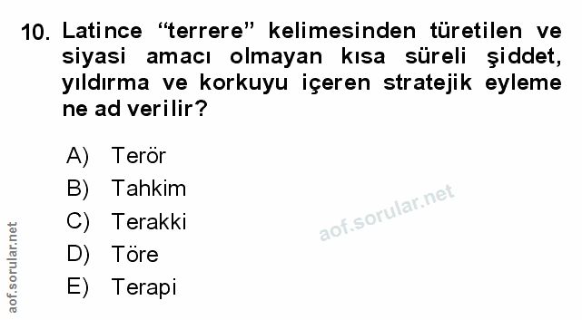 Soru 10