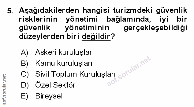 Soru 5