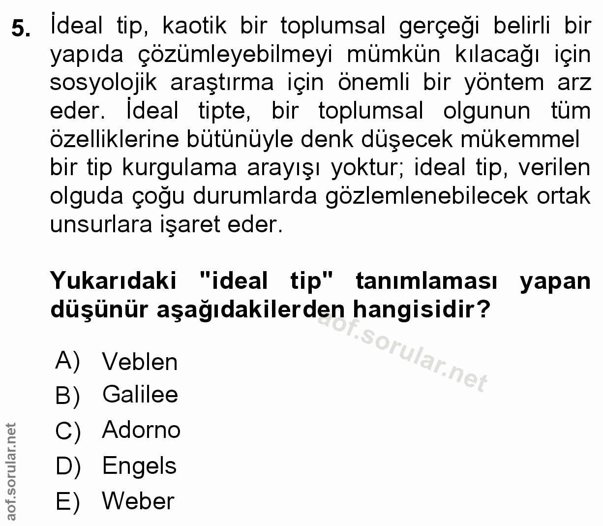 Soru 5