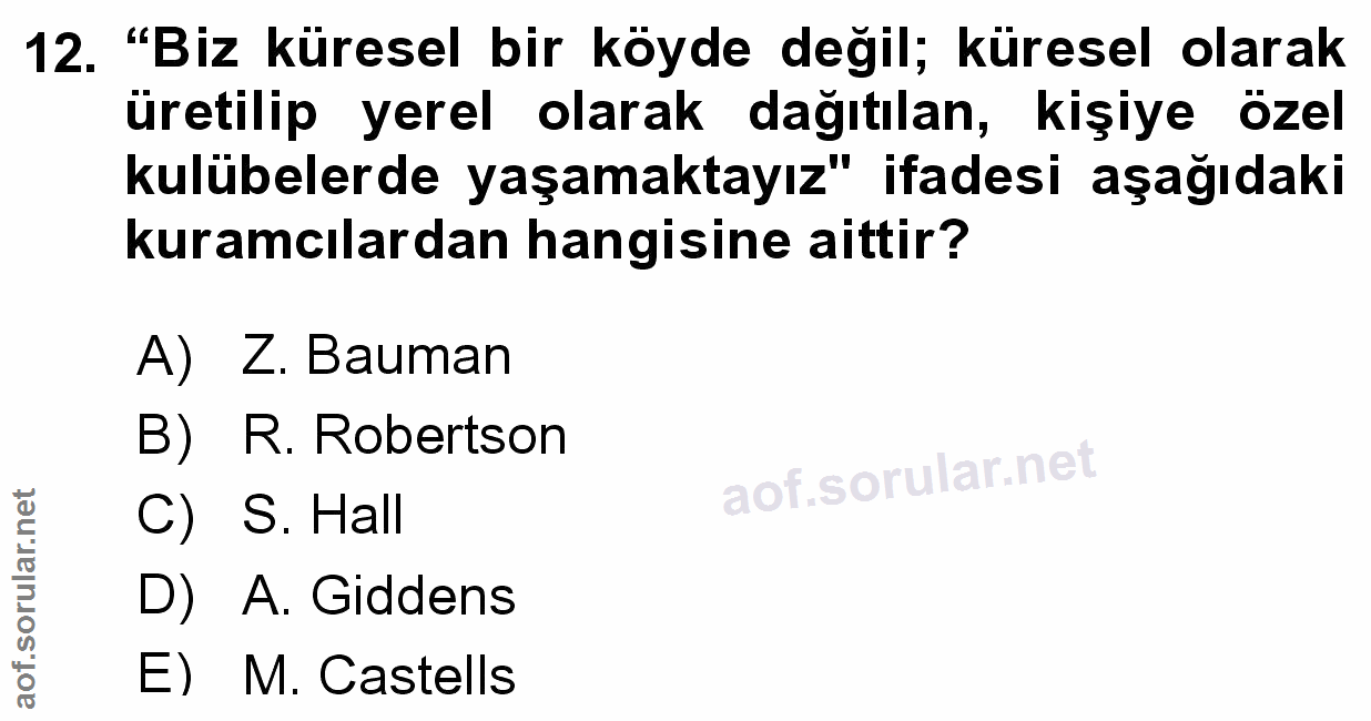 Soru 12