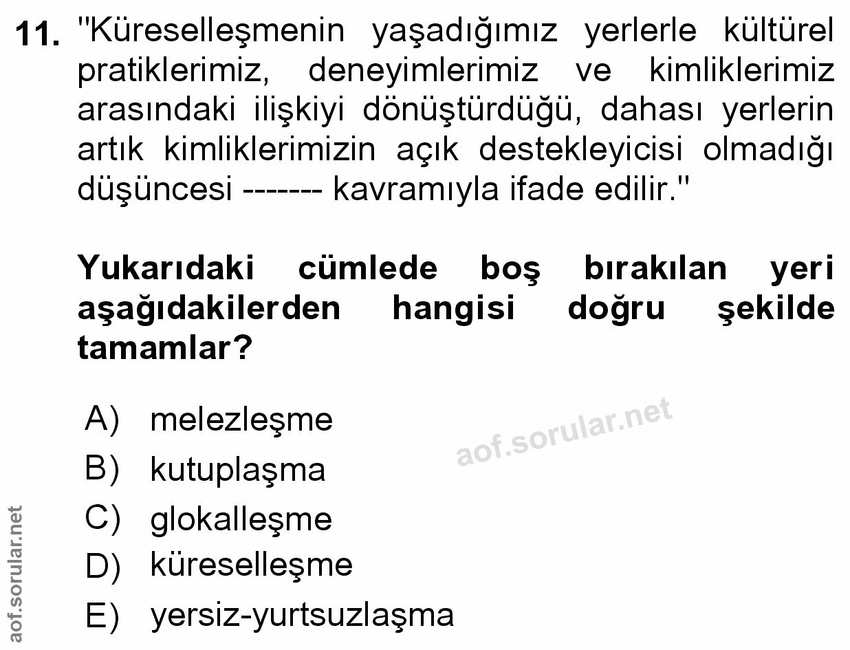 Soru 11