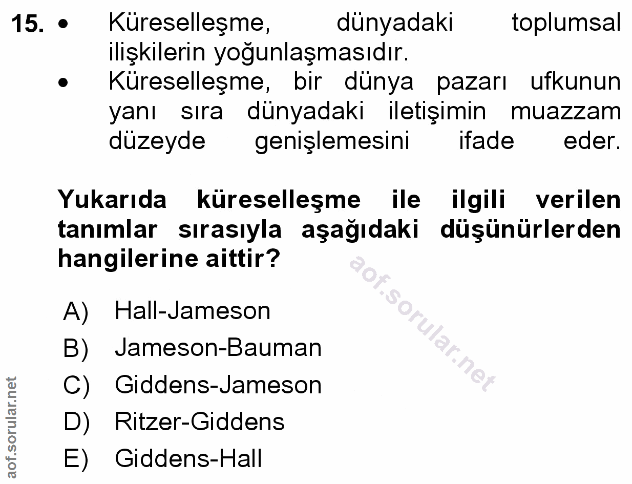 Soru 15