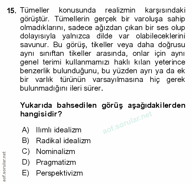 Soru 15
