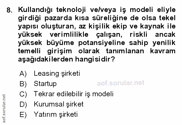 Soru 8