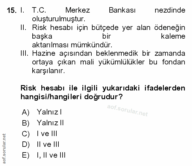 Soru 15