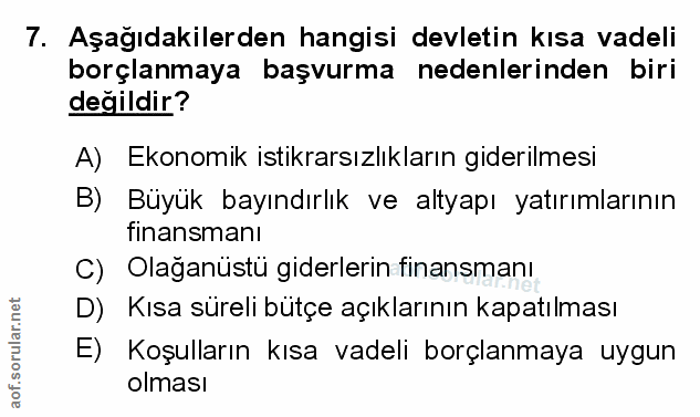 Soru 7