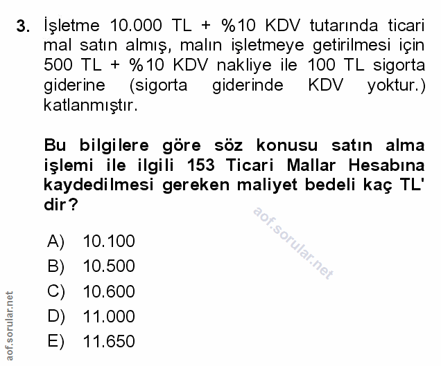 Soru 3