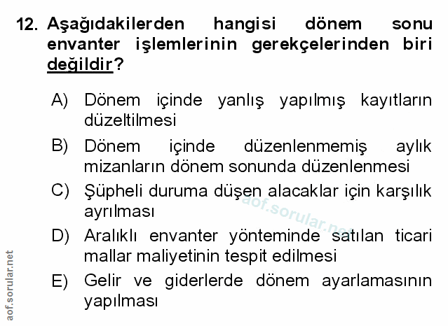Soru 12