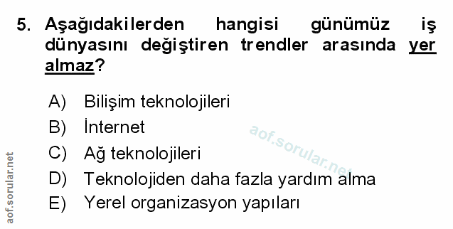Soru 5