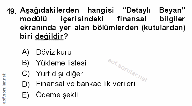 Soru 19