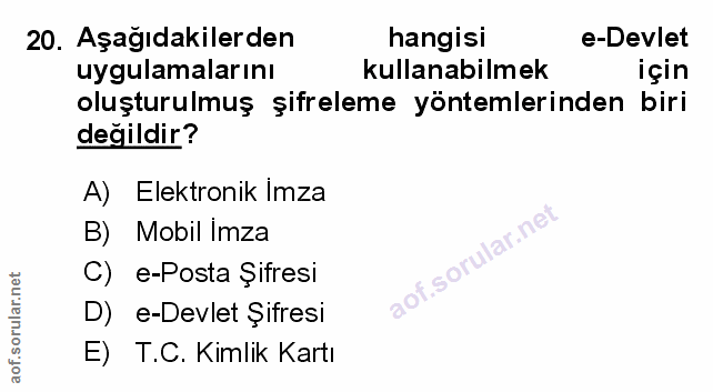Soru 20