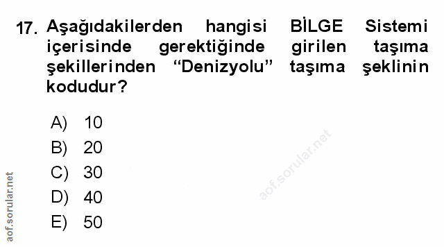 Soru 17