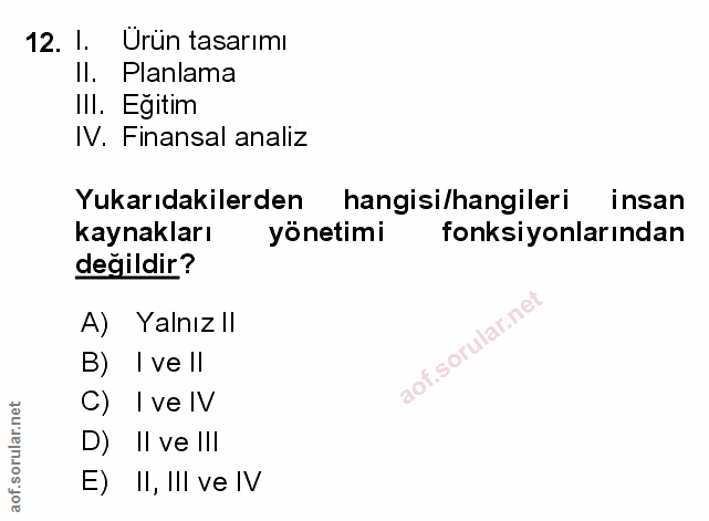 Soru 12