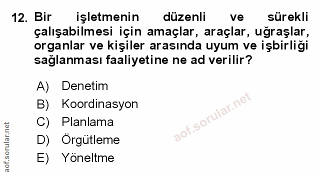 Soru 12