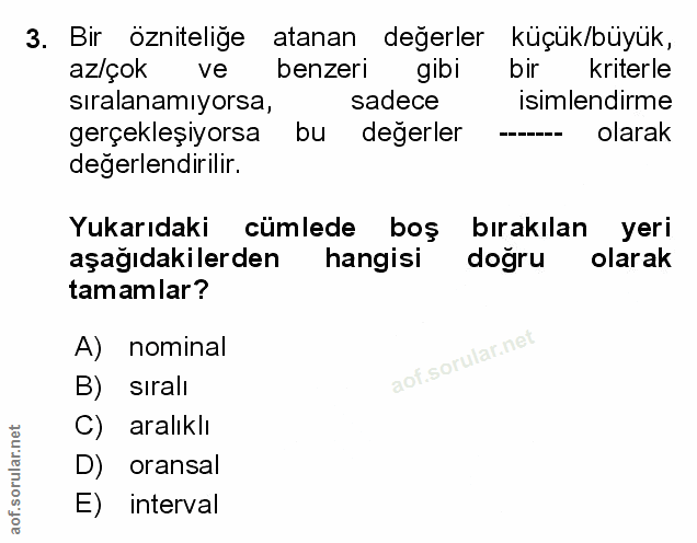 Soru 3