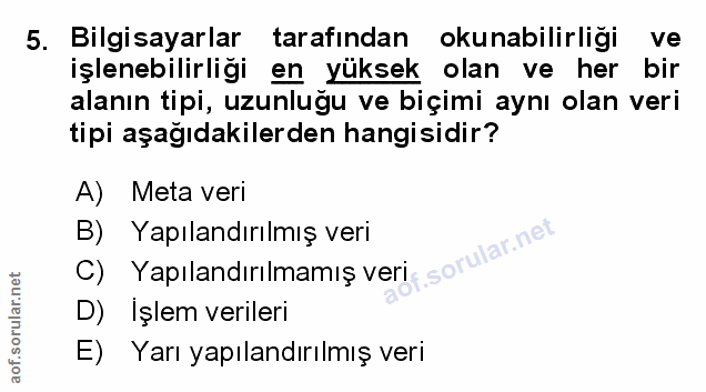 Soru 5