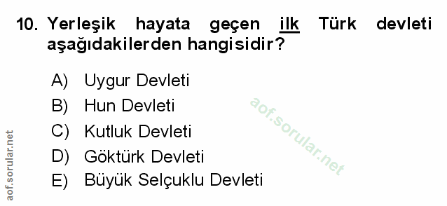 Soru 10