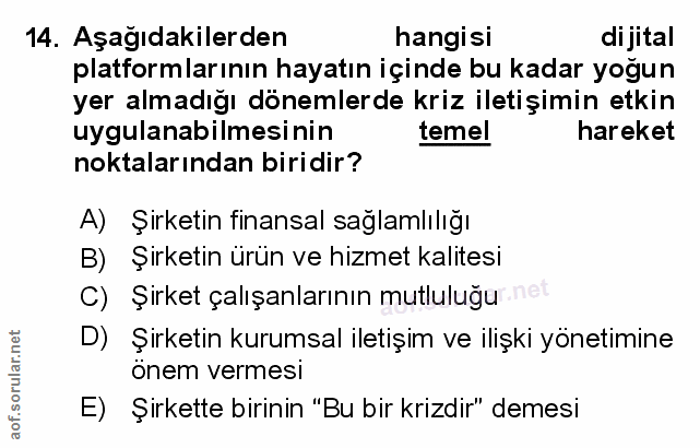 Soru 14
