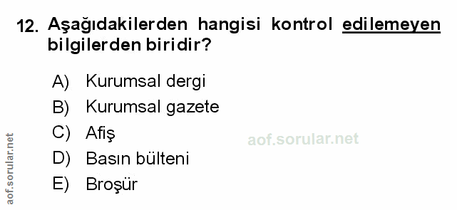 Soru 12
