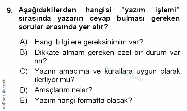 Soru 9