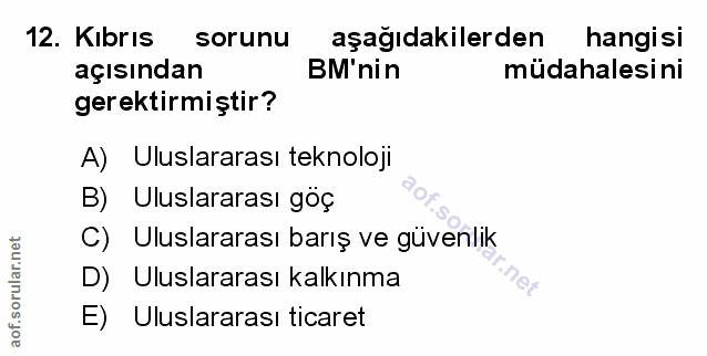 Soru 12