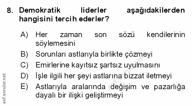 Soru 8