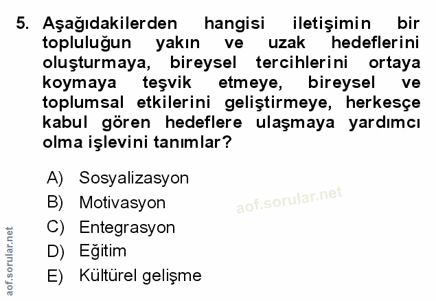 Soru 5