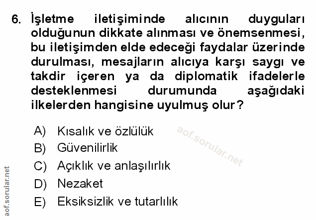 Soru 6