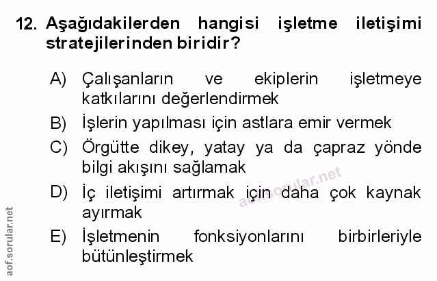 Soru 12