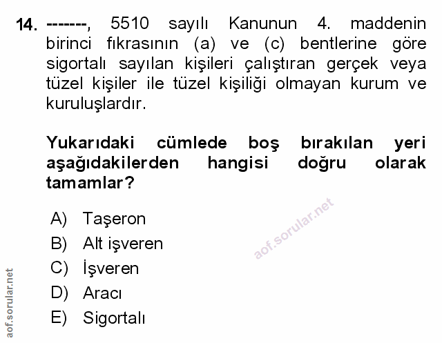 Soru 14