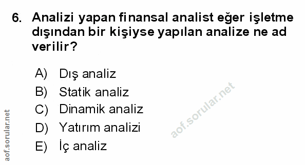 Soru 6