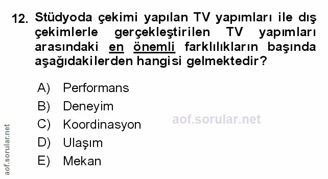 Soru 12