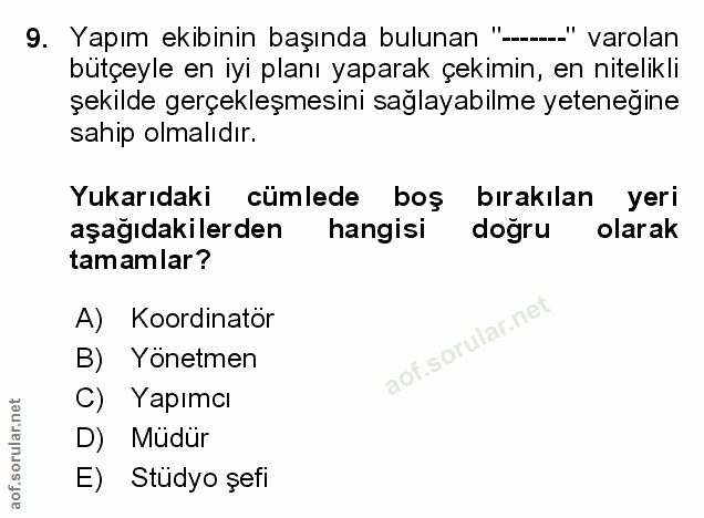Soru 9