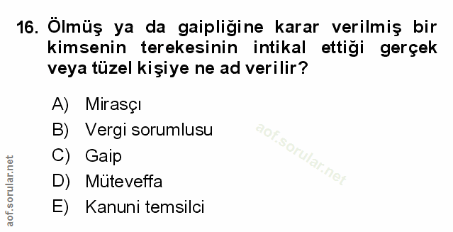 Soru 16