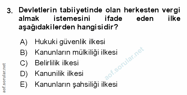 Soru 3