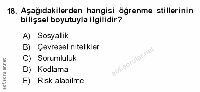Soru 18