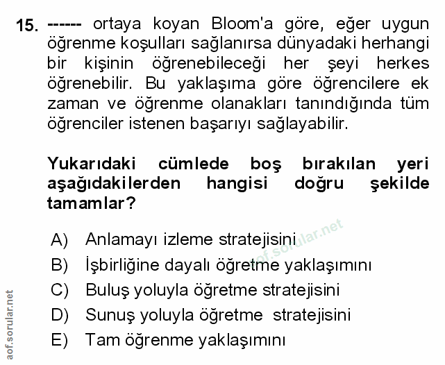 Soru 15