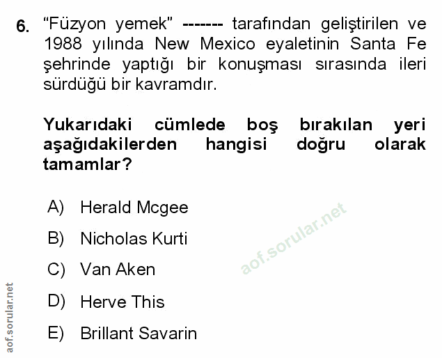 Soru 6
