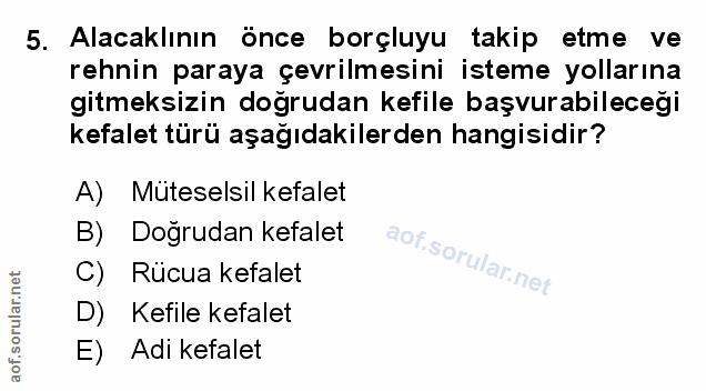 Soru 5