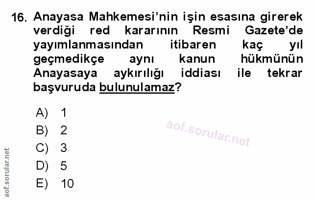 Soru 16
