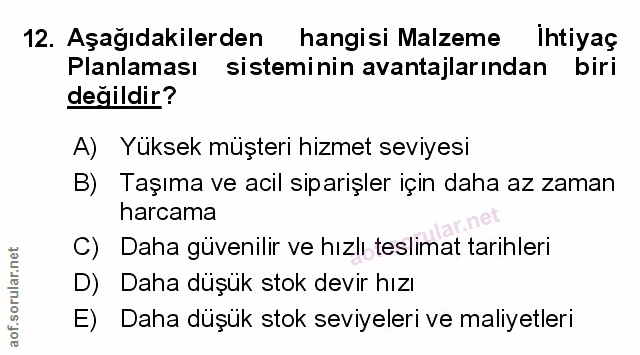 Soru 12
