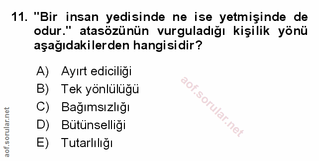 Soru 11