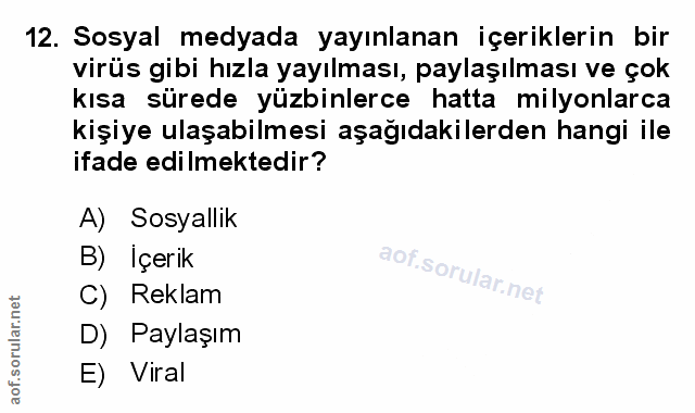 Soru 12