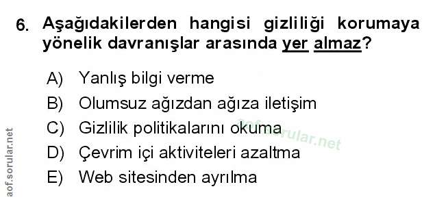 Soru 6