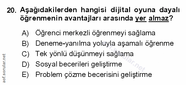 Soru 20
